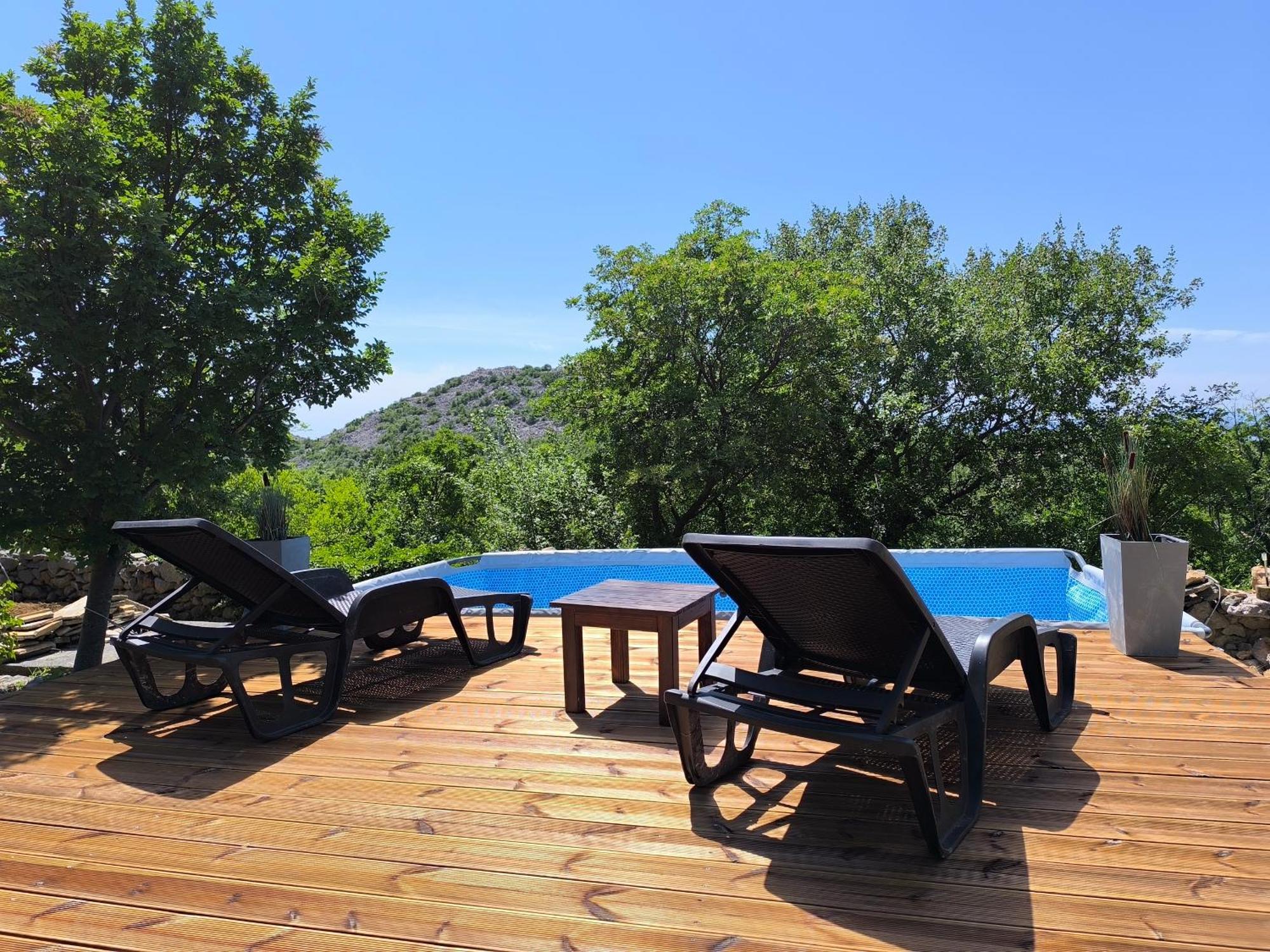 Holiday Home Lucija "" Private House With Pool "" Jablanac Εξωτερικό φωτογραφία