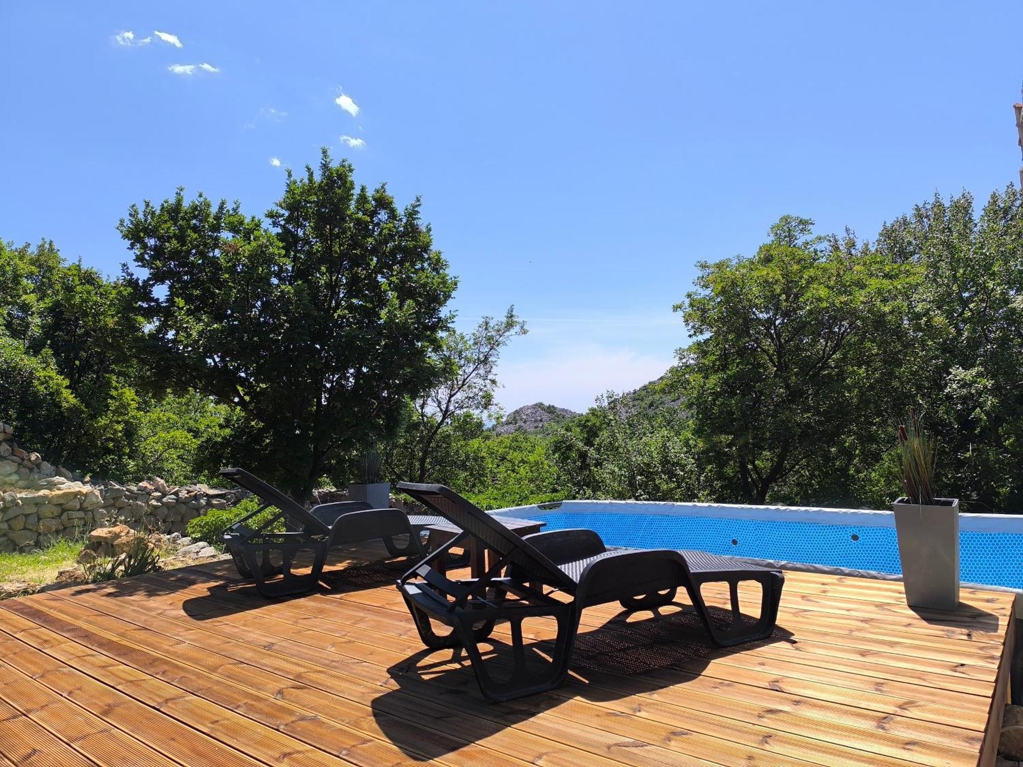 Holiday Home Lucija "" Private House With Pool "" Jablanac Εξωτερικό φωτογραφία