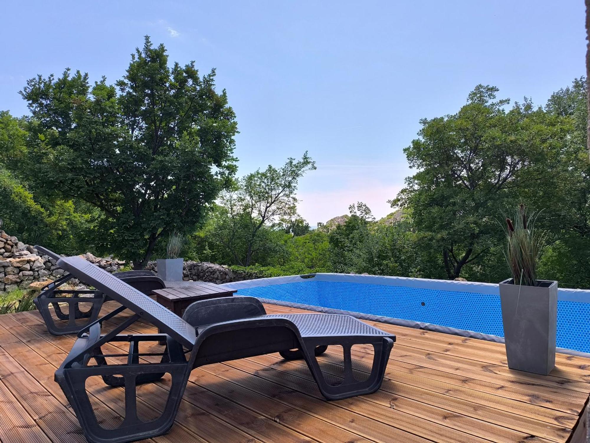 Holiday Home Lucija "" Private House With Pool "" Jablanac Εξωτερικό φωτογραφία