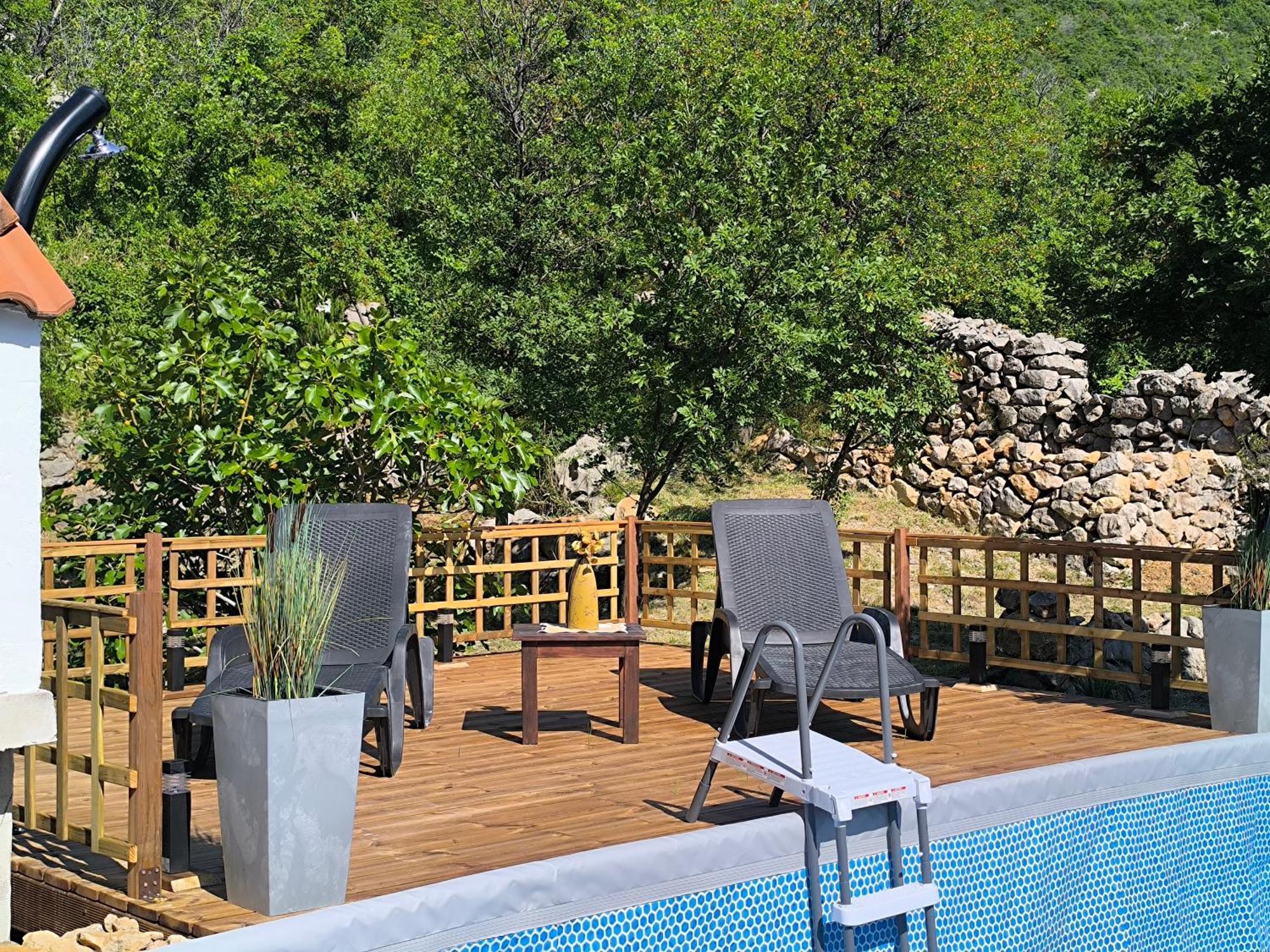 Holiday Home Lucija "" Private House With Pool "" Jablanac Εξωτερικό φωτογραφία