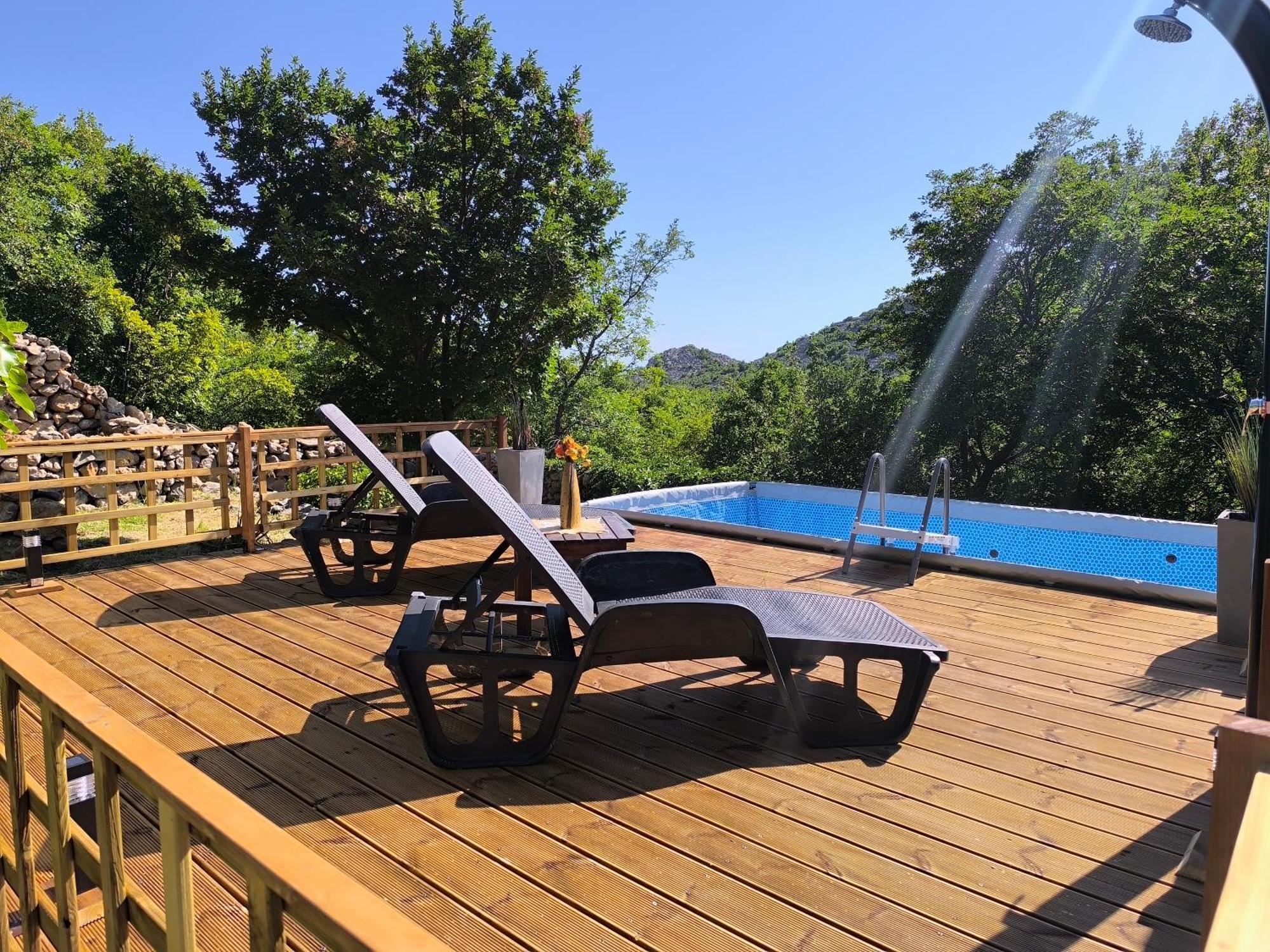 Holiday Home Lucija "" Private House With Pool "" Jablanac Εξωτερικό φωτογραφία