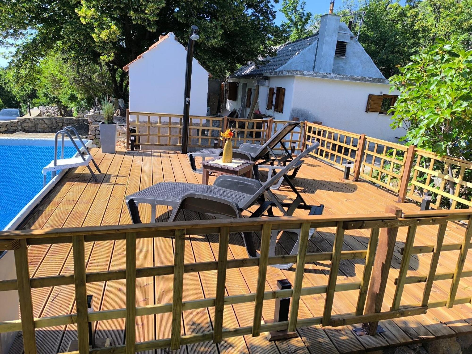 Holiday Home Lucija "" Private House With Pool "" Jablanac Εξωτερικό φωτογραφία
