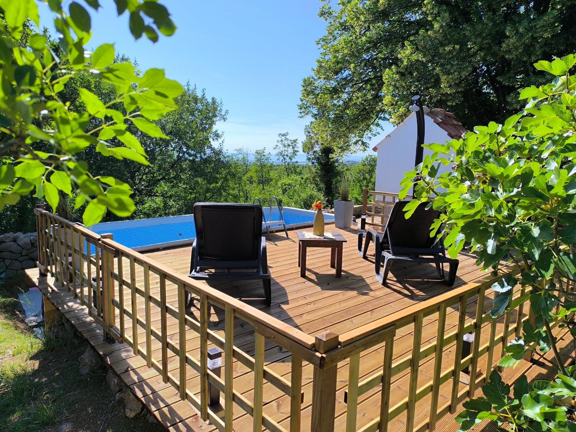 Holiday Home Lucija "" Private House With Pool "" Jablanac Εξωτερικό φωτογραφία