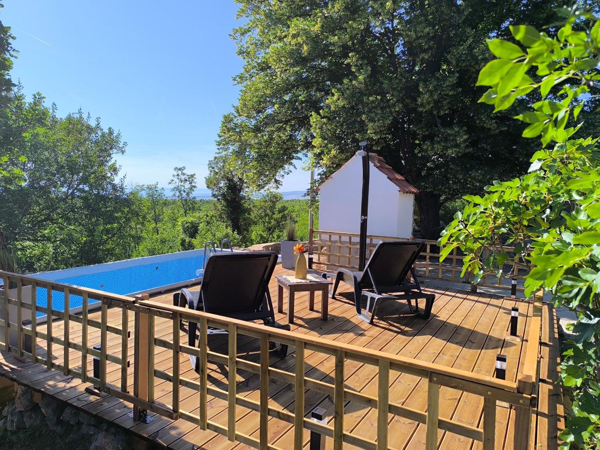 Holiday Home Lucija "" Private House With Pool "" Jablanac Εξωτερικό φωτογραφία