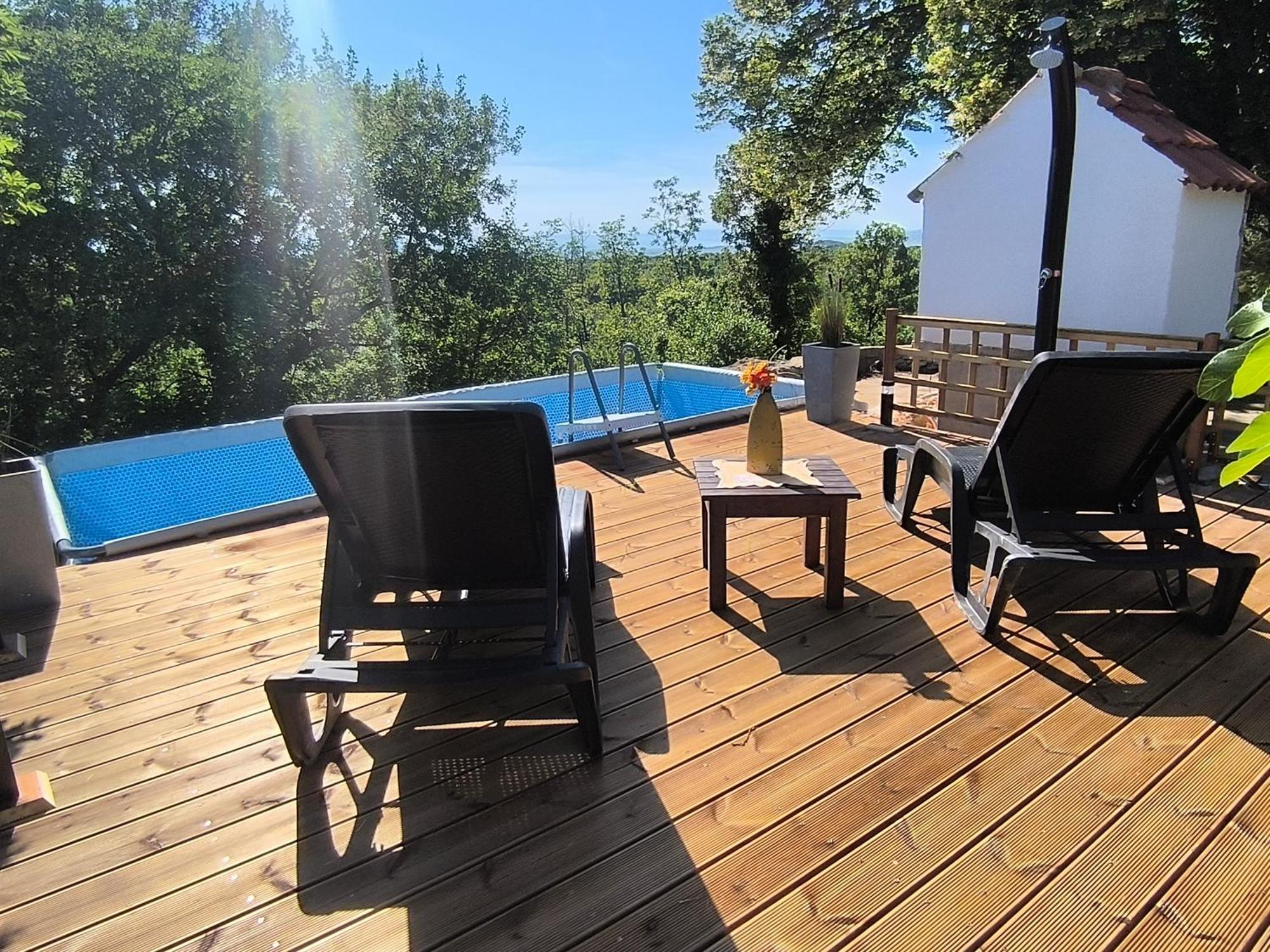 Holiday Home Lucija "" Private House With Pool "" Jablanac Εξωτερικό φωτογραφία