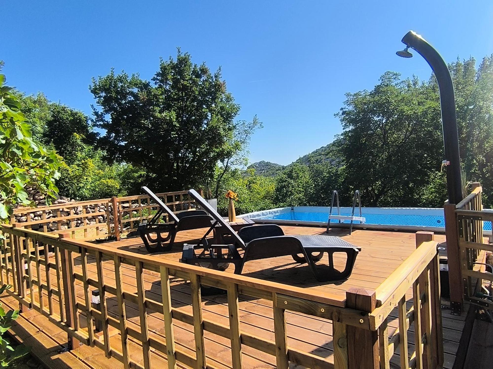 Holiday Home Lucija "" Private House With Pool "" Jablanac Εξωτερικό φωτογραφία